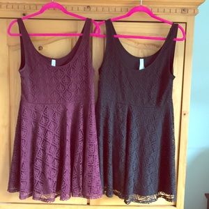 Set of 2 Dresses/Big shirts